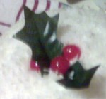 snowball cake detail